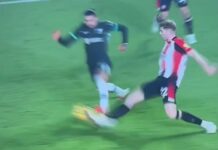 New footage of moment Darwin Nunez dodged a red card for Liverpool