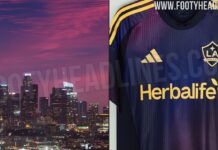 Los Angeles Sunset Tribute: LA Galaxy 2025 Away Kit Leaked