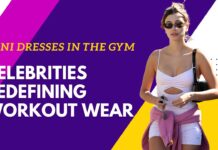 Mini Dresses In The Gym: Celebrities Redefining Workout Wear